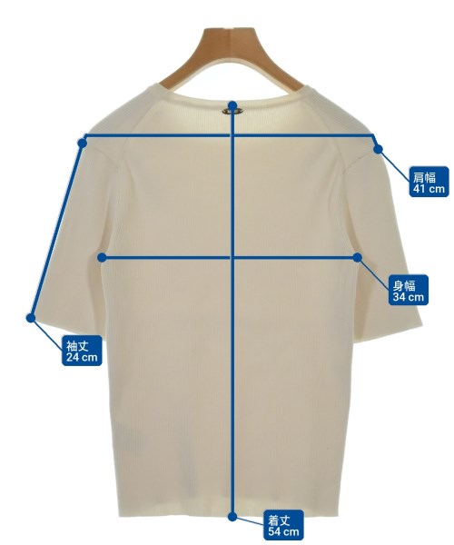MUSE de Deuxieme Classe（ミューズドゥドゥーズィーエムクラス）Tシャツ・カットソー 白 サイズ:-(M位) レディース/2200710406071