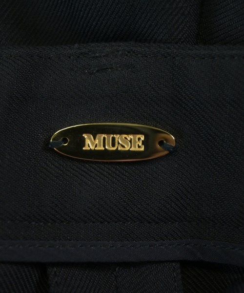 MUSE de Deuxieme Classe（ミューズドゥドゥーズィーエムクラス）スラックス 紺 サイズ:36(S位) レディース/2200711434011