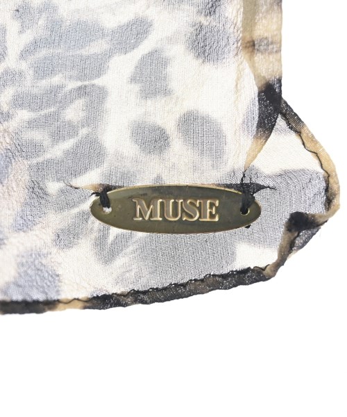 MUSE de Deuxieme Classe（ミューズドゥドゥーズィーエムクラス）バンダナ・スカーフ ベージュ サイズ:- レディース/2200710750051