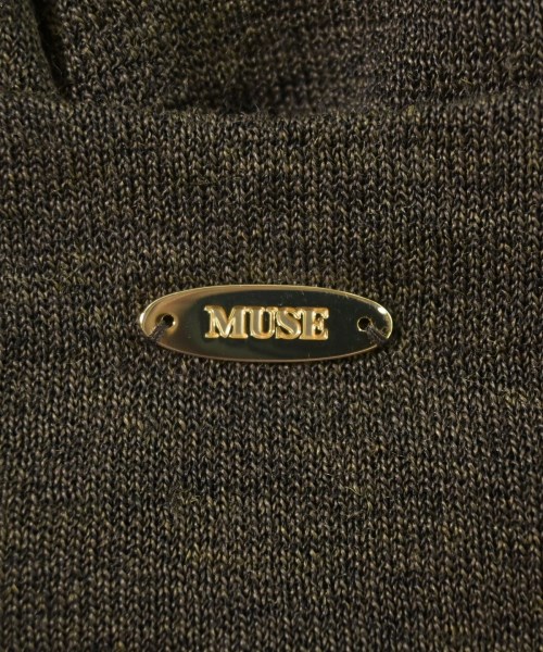 MUSE de Deuxieme Classe（ミューズドゥドゥーズィーエムクラス）ニット・セーター 茶 サイズ:F レディース/2200711556072