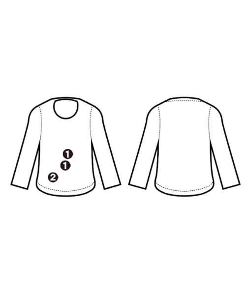 MUSE de Deuxieme Classe（ミューズドゥドゥーズィーエムクラス）Tシャツ・カットソー 白 サイズ:F レディース/2200702054020