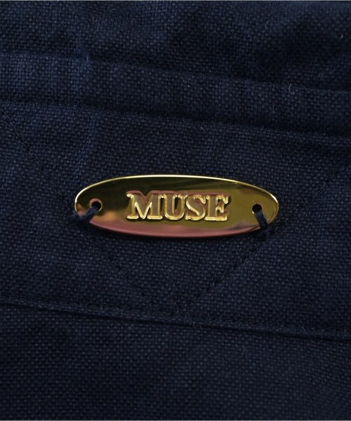 MUSE de Deuxieme Classe（ミューズドゥドゥーズィーエムクラス）カジュアルシャツ 紺 サイズ:F レディース/2200705441124