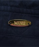 MUSE de Deuxieme Classe（ミューズドゥドゥーズィーエムクラス）カジュアルシャツ 紺 サイズ:F レディース/2200705441124