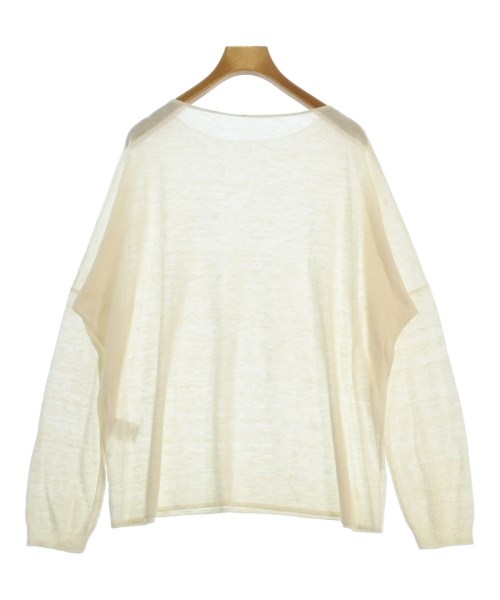 MUSE de Deuxieme Classe（ミューズドゥドゥーズィーエムクラス）ニット・セーター 白 サイズ:F レディース/2200715492208