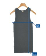 MUSE de Deuxieme Classe（ミューズドゥドゥーズィーエムクラス）タンクトップ グレー サイズ:-(XS位) レディース/2200715492215