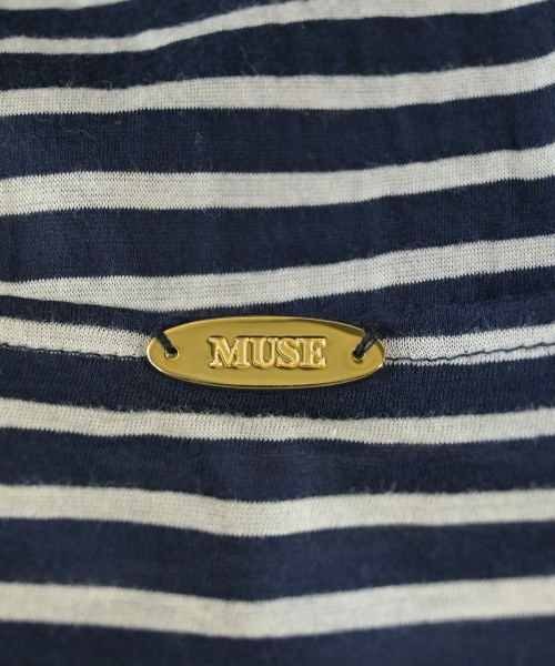 MUSE de Deuxieme Classe（ミューズドゥドゥーズィーエムクラス）Tシャツ・カットソー 紺 サイズ:F レディース/2200719102080