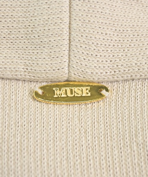 MUSE de Deuxieme Classe（ミューズドゥドゥーズィーエムクラス）カーディガン ベージュ サイズ:F レディース/2200636616028