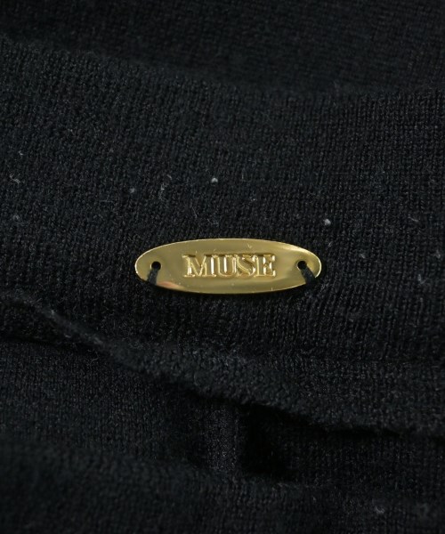 MUSE de Deuxieme Classe（ミューズドゥドゥーズィーエムクラス）スウェットパンツ 黒 サイズ:36(S位) レディース/2200634975059