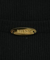 MUSE de Deuxieme Classe（ミューズドゥドゥーズィーエムクラス）ニット・セーター 黒 サイズ:F レディース/2200634975158