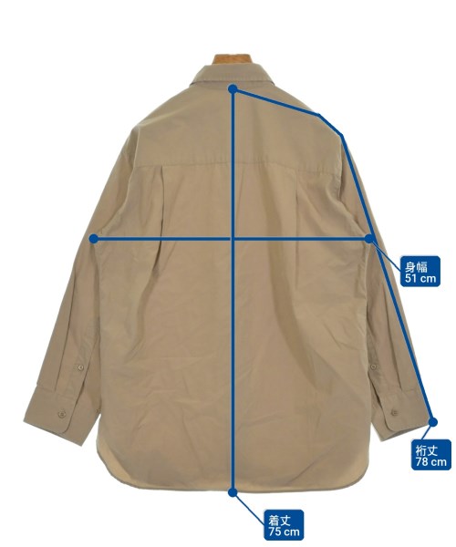 Deuxieme Classe（ドゥーズィエムクラス）カジュアルシャツ ベージュ サイズ:F レディース/2200646598055