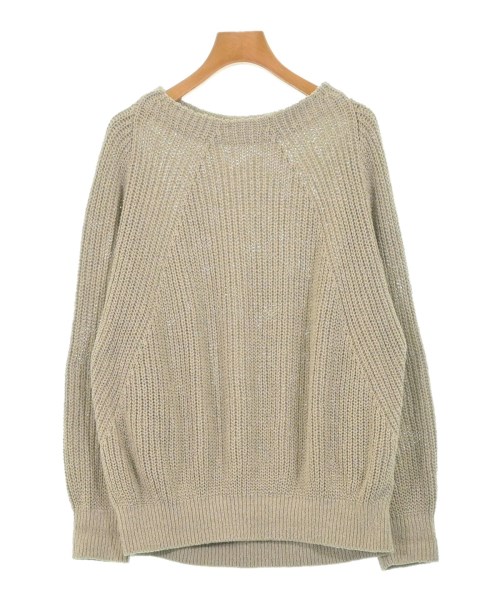 MUSE de Deuxieme Classe(ミューズドゥドゥーズィーエムクラス)ニット・セーター ベージュ サイズ:F/2200638160017