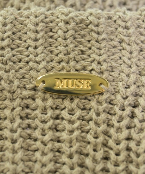 MUSE de Deuxieme Classe（ミューズドゥドゥーズィーエムクラス）ニット・セーター ベージュ サイズ:F レディース/2200638160017