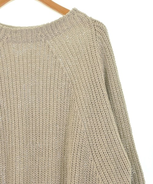 MUSE de Deuxieme Classe（ミューズドゥドゥーズィーエムクラス）ニット・セーター ベージュ サイズ:F レディース/2200638160017