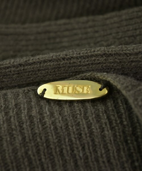 MUSE de Deuxieme Classe（ミューズドゥドゥーズィーエムクラス）ニット・セーター 茶 サイズ:-(M位) レディース/2200635420022