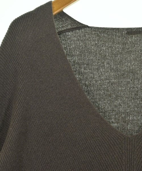 MUSE de Deuxieme Classe（ミューズドゥドゥーズィーエムクラス）ニット・セーター 茶 サイズ:-(M位) レディース/2200635420022