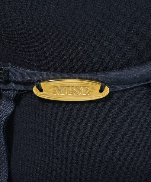 MUSE de Deuxieme Classe（ミューズドゥドゥーズィーエムクラス）カジュアルシャツ 紺 サイズ:F レディース/2200637597319