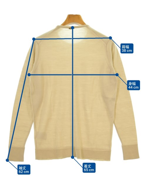 MUSE de Deuxieme Classe（ミューズドゥドゥーズィーエムクラス）ニット・セーター ベージュ サイズ:38(M位) レディース/2200647373026