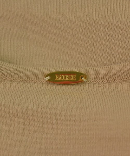 MUSE de Deuxieme Classe（ミューズドゥドゥーズィーエムクラス）ニット・セーター ピンク サイズ:38(M位) レディース/2200647373033