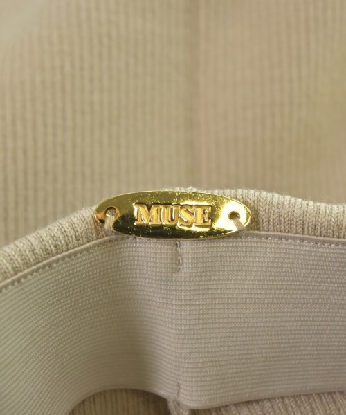 MUSE de Deuxieme Classe（ミューズドゥドゥーズィーエムクラス）ロング・マキシ丈スカート ベージュ サイズ:38(M位) レディース/2200647791059