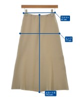 MUSE de Deuxieme Classe（ミューズドゥドゥーズィーエムクラス）ロング・マキシ丈スカート ベージュ サイズ:38(M位) レディース/2200647791059