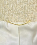 MUSE de Deuxieme Classe（ミューズドゥドゥーズィーエムクラス）ノーカラージャケット 白 サイズ:-(XL位) レディース/2200634991226