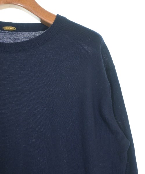MUSE de Deuxieme Classe（ミューズドゥドゥーズィーエムクラス）ニット・セーター 紺 サイズ:F レディース/2200646215044