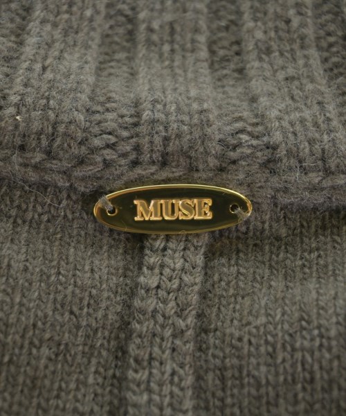 MUSE de Deuxieme Classe（ミューズドゥドゥーズィーエムクラス）ニット・セーター 茶 サイズ:F レディース/2200648883029