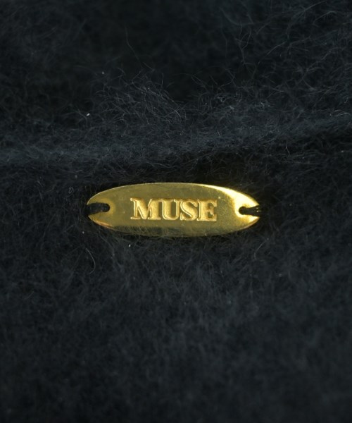 MUSE de Deuxieme Classe（ミューズドゥドゥーズィーエムクラス）ニット・セーター 黒 サイズ:F レディース/2200645848038