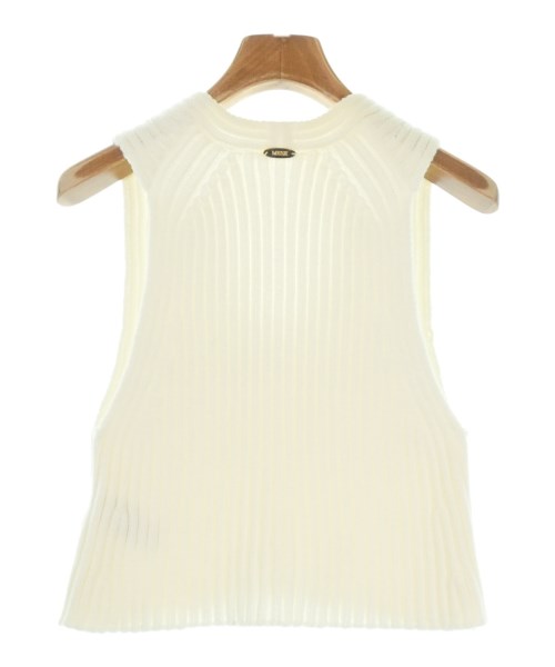 MUSE de Deuxieme Classe（ミューズドゥドゥーズィーエムクラス）ベスト/ノースリーブ 白 サイズ:F レディース/2200640353131