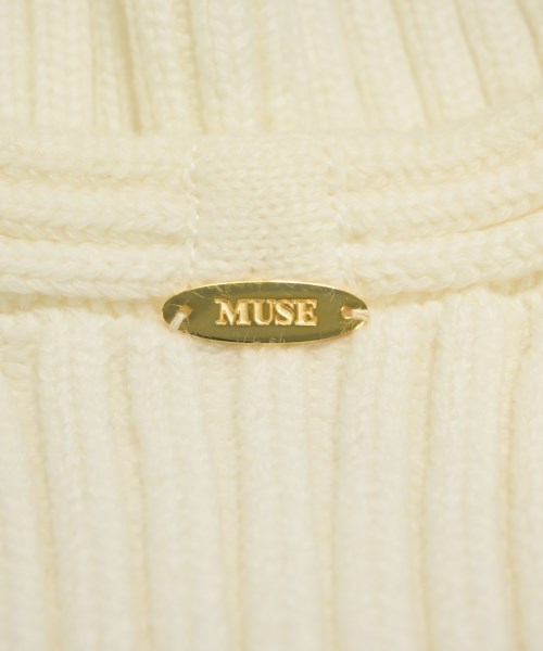 MUSE de Deuxieme Classe（ミューズドゥドゥーズィーエムクラス）ベスト/ノースリーブ 白 サイズ:F レディース/2200640353131