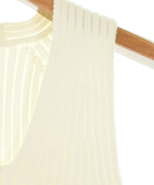 MUSE de Deuxieme Classe（ミューズドゥドゥーズィーエムクラス）ベスト/ノースリーブ 白 サイズ:F レディース/2200640353131