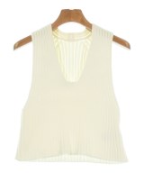 MUSE de Deuxieme Classe（ミューズドゥドゥーズィーエムクラス）ベスト/ノースリーブ 白 サイズ:F レディース/2200640353131