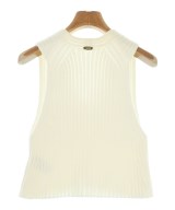 MUSE de Deuxieme Classe（ミューズドゥドゥーズィーエムクラス）ベスト/ノースリーブ 白 サイズ:F レディース/2200640353131