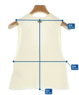 MUSE de Deuxieme Classe（ミューズドゥドゥーズィーエムクラス）ベスト/ノースリーブ 白 サイズ:F レディース/2200640353131