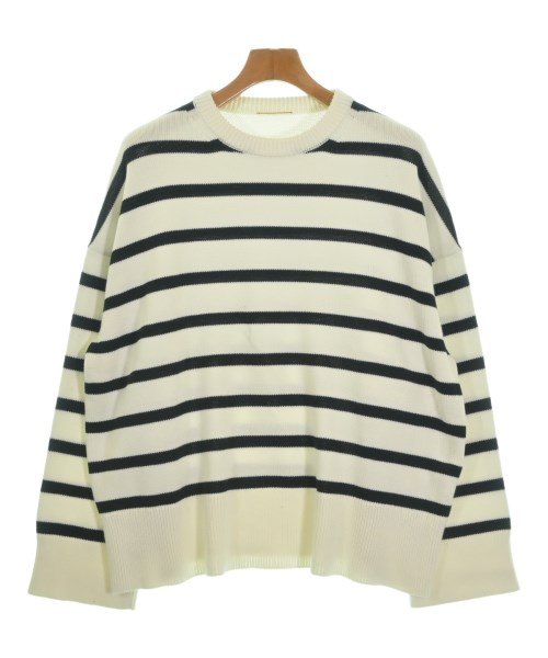 MUSE de Deuxieme Classe(ミューズドゥドゥーズィーエムクラス)ニット・セーター 白 サイズ:F/2200640067069