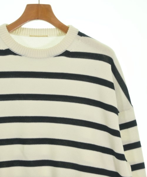 MUSE de Deuxieme Classe（ミューズドゥドゥーズィーエムクラス）ニット・セーター 白 サイズ:F レディース/2200640067069