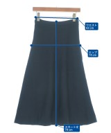 MUSE de Deuxieme Classe（ミューズドゥドゥーズィーエムクラス）ロング・マキシ丈スカート 紺 サイズ:34(XS位) レディース/2200648570011