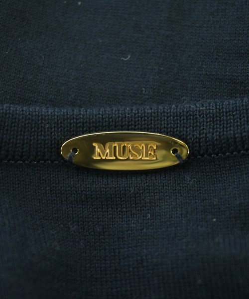MUSE de Deuxieme Classe（ミューズドゥドゥーズィーエムクラス）カーディガン 紺 サイズ:-(L位) レディース/2200648570066