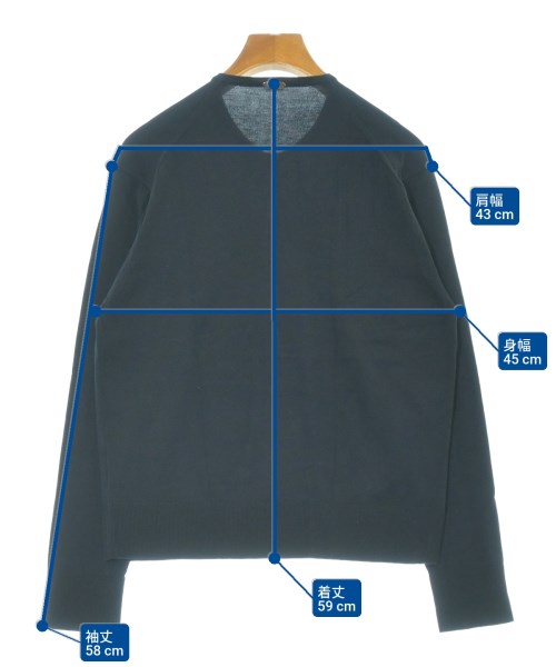 MUSE de Deuxieme Classe（ミューズドゥドゥーズィーエムクラス）カーディガン 紺 サイズ:-(L位) レディース/2200648570066
