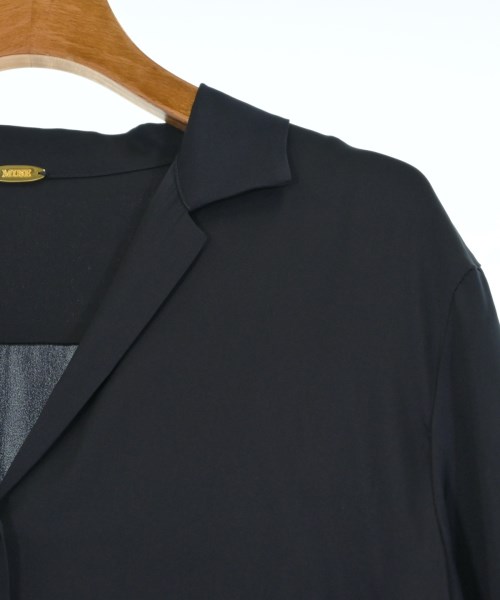 MUSE de Deuxieme Classe（ミューズドゥドゥーズィーエムクラス）シャツワンピース 紺 サイズ:F レディース/2200645027136