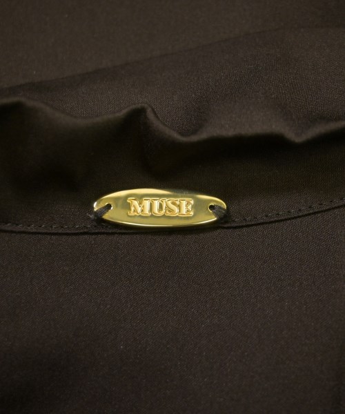 MUSE de Deuxieme Classe（ミューズドゥドゥーズィーエムクラス）シャツワンピース 茶 サイズ:F レディース/2200645027143