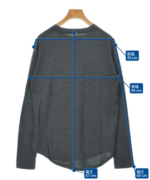 MUSE de Deuxieme Classe（ミューズドゥドゥーズィーエムクラス）ニット・セーター グレー サイズ:-(M位) レディース/2200644924061