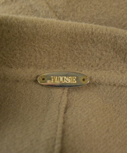 MUSE de Deuxieme Classe（ミューズドゥドゥーズィーエムクラス）チェスターコート ベージュ サイズ:F レディース/2200645171013