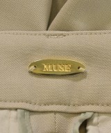 MUSE de Deuxieme Classe（ミューズドゥドゥーズィーエムクラス）スラックス ベージュ サイズ:34(XS位) レディース/2200652773040