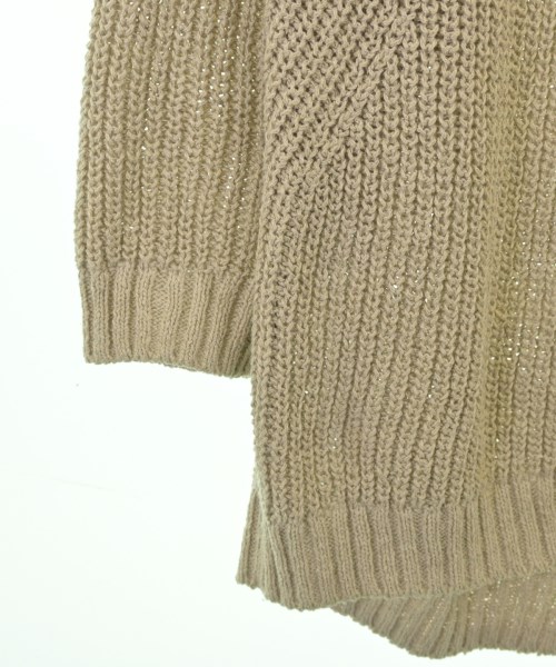 MUSE de Deuxieme Classe（ミューズドゥドゥーズィーエムクラス）ニット・セーター ベージュ サイズ:F レディース/2200646420011