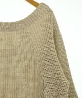 MUSE de Deuxieme Classe（ミューズドゥドゥーズィーエムクラス）ニット・セーター ベージュ サイズ:F レディース/2200646420011