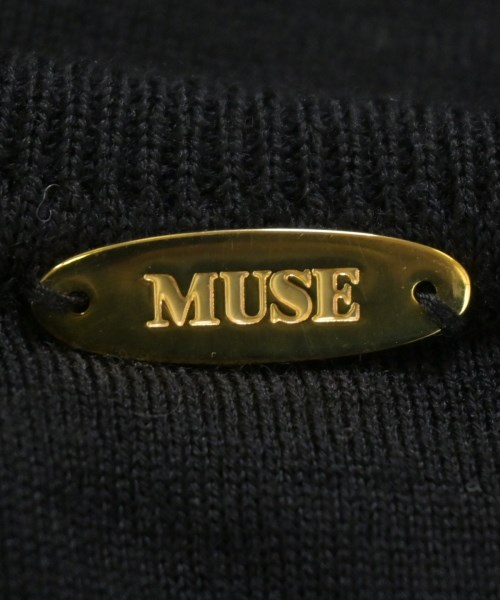 MUSE de Deuxieme Classe（ミューズドゥドゥーズィーエムクラス）ニット・セーター 黒 サイズ:F レディース/2200644851220