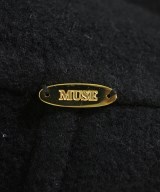 MUSE de Deuxieme Classe（ミューズドゥドゥーズィーエムクラス）チェスターコート 黒 サイズ:F メンズ/2200700764013