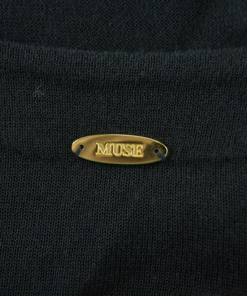 MUSE de Deuxieme Classe（ミューズドゥドゥーズィーエムクラス）カーディガン 紺 サイズ:F レディース/2200700520022