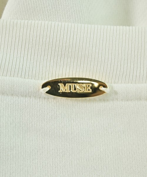 MUSE de Deuxieme Classe（ミューズドゥドゥーズィーエムクラス）スウェット 白 サイズ:F レディース/2200704457027